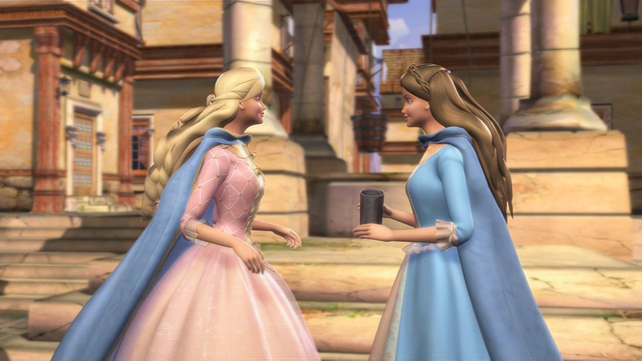 Barbie as The Princess & the Pauper background 27