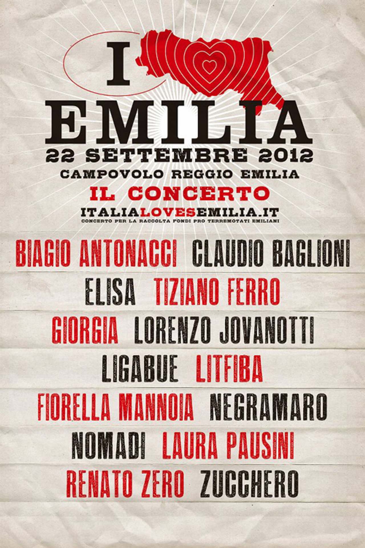 Italia Loves Emilia filmaffisch