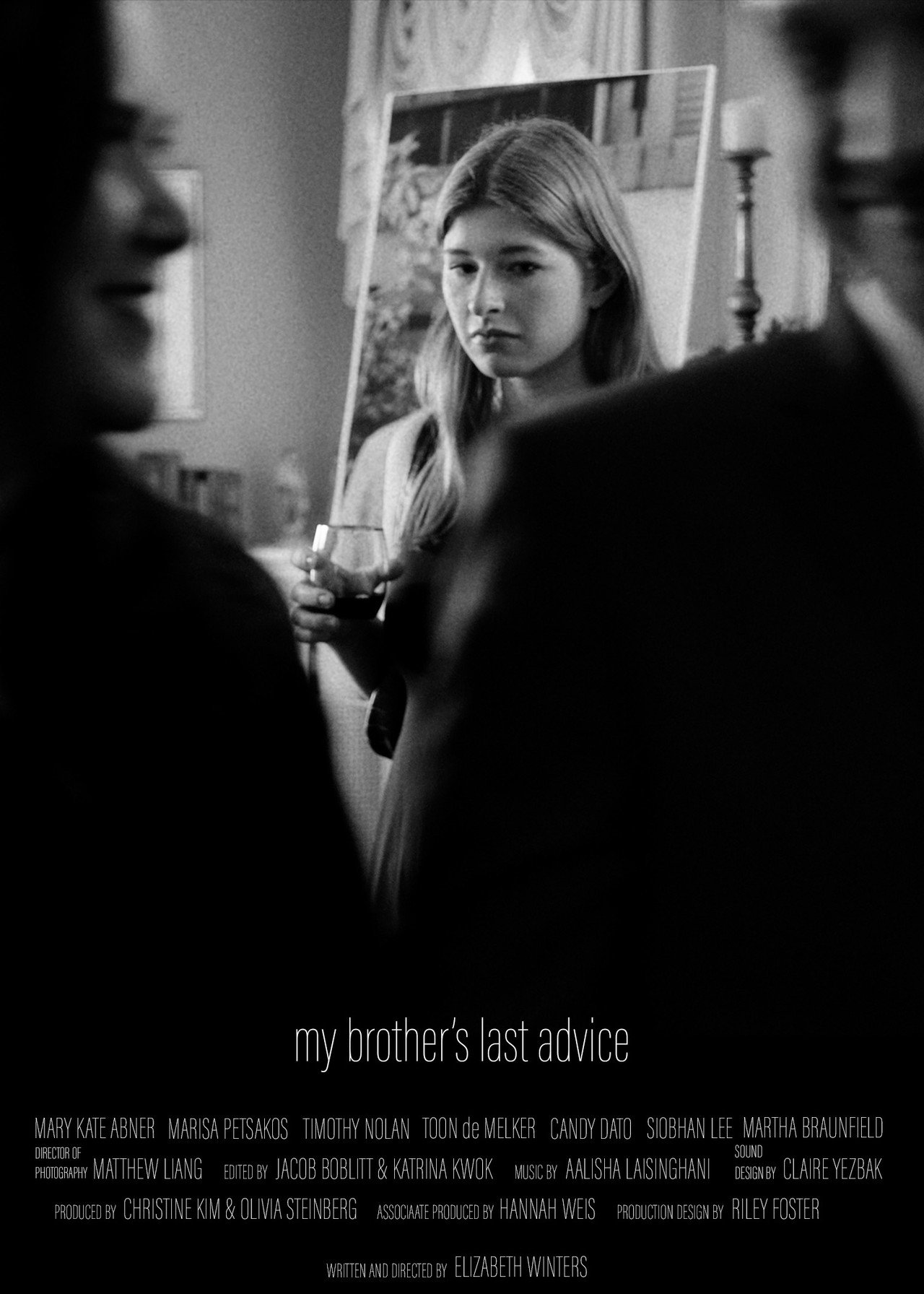 My Brother's Last Advice filmaffisch