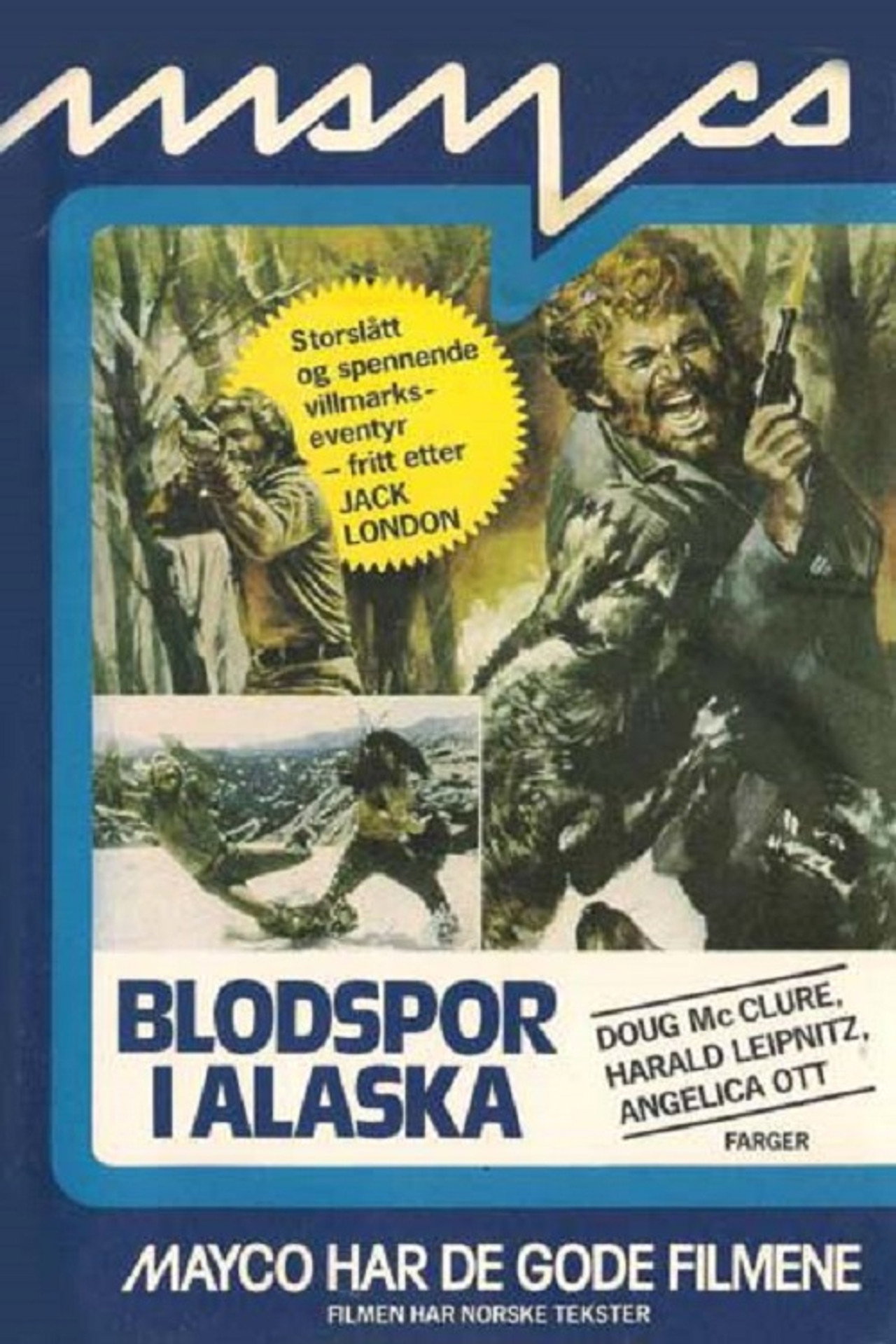 Die blutigen Geier von Alaska filmaffisch