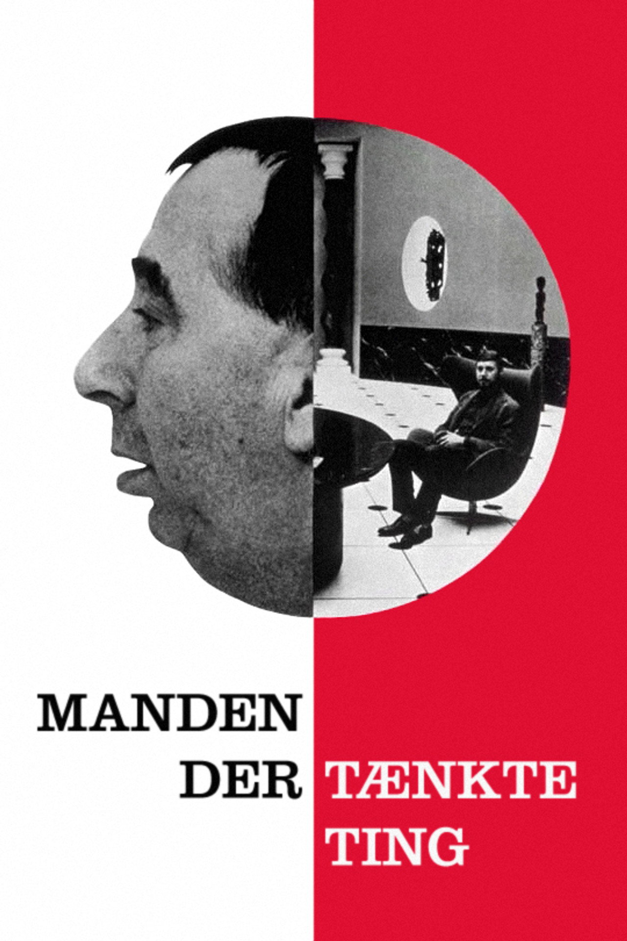 Manden der tænkte ting filmaffisch