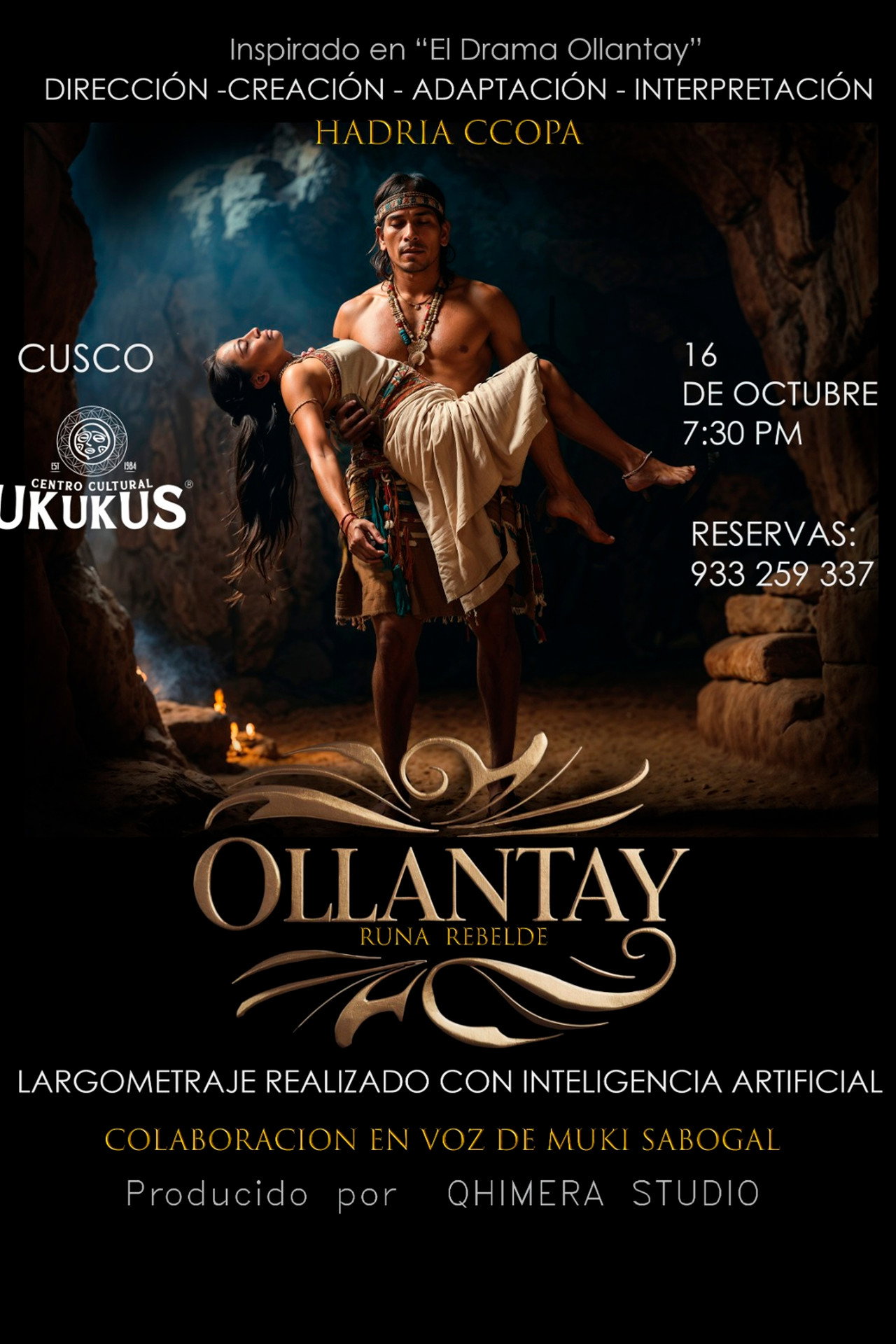 Ollantay. Runa Rebelde Backdrop