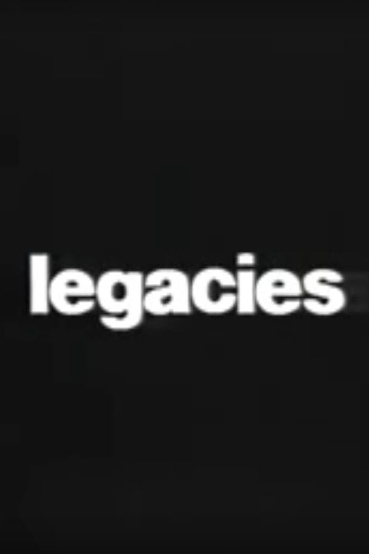 Legacies filmaffisch