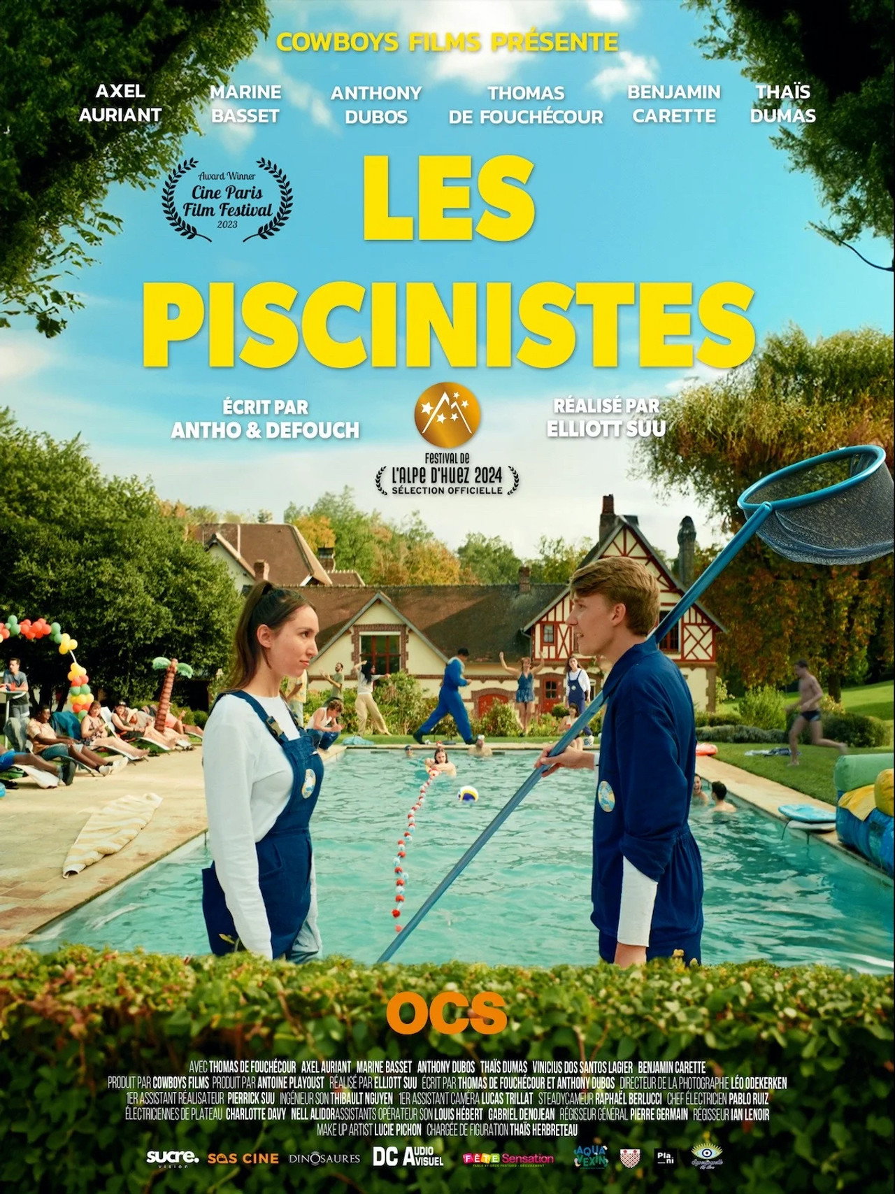 Les Piscinistes filmaffisch