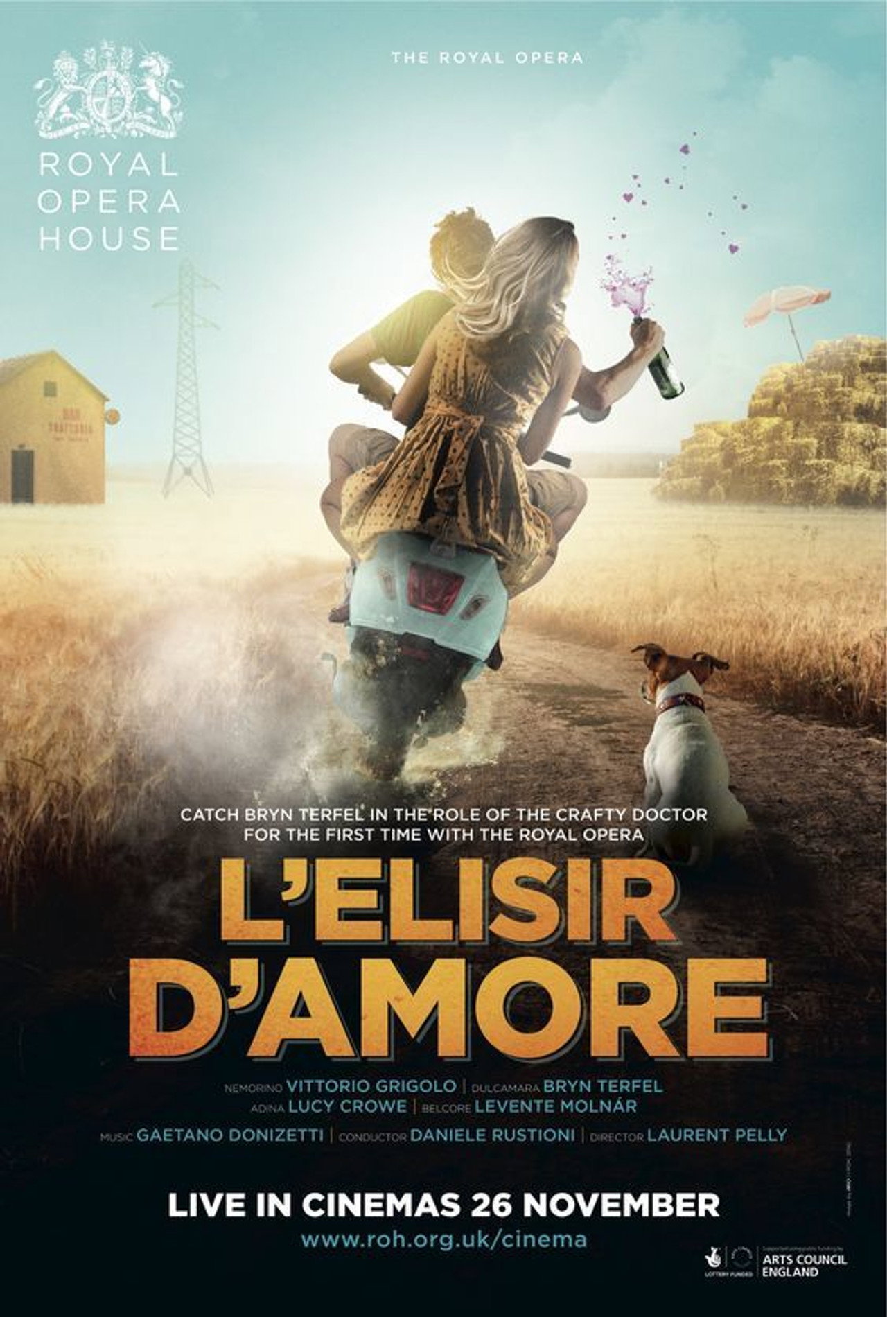 Royal Opera House: L'Elisir d'Amore filmaffisch