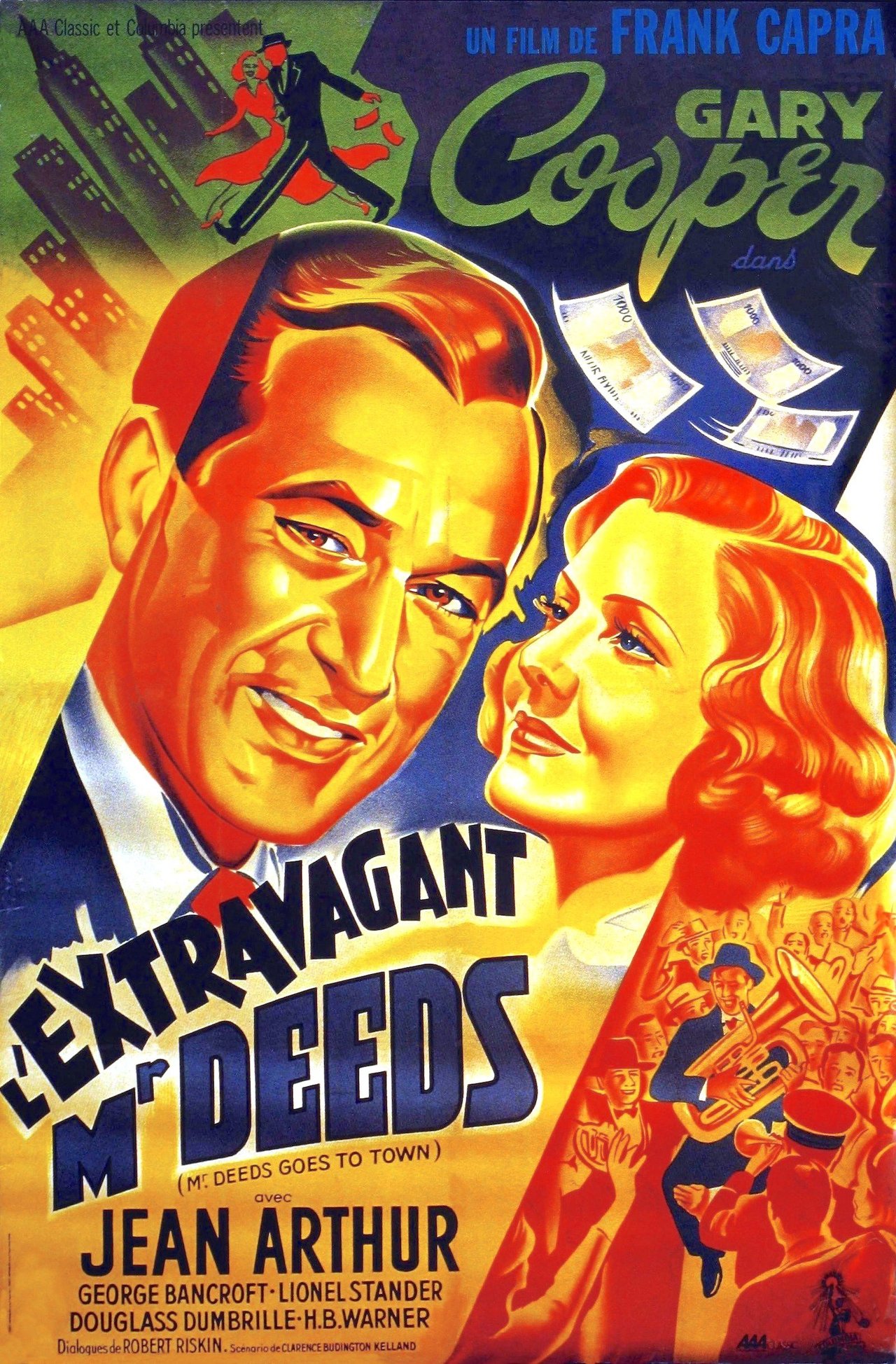 L'extravagant M. Deeds poster