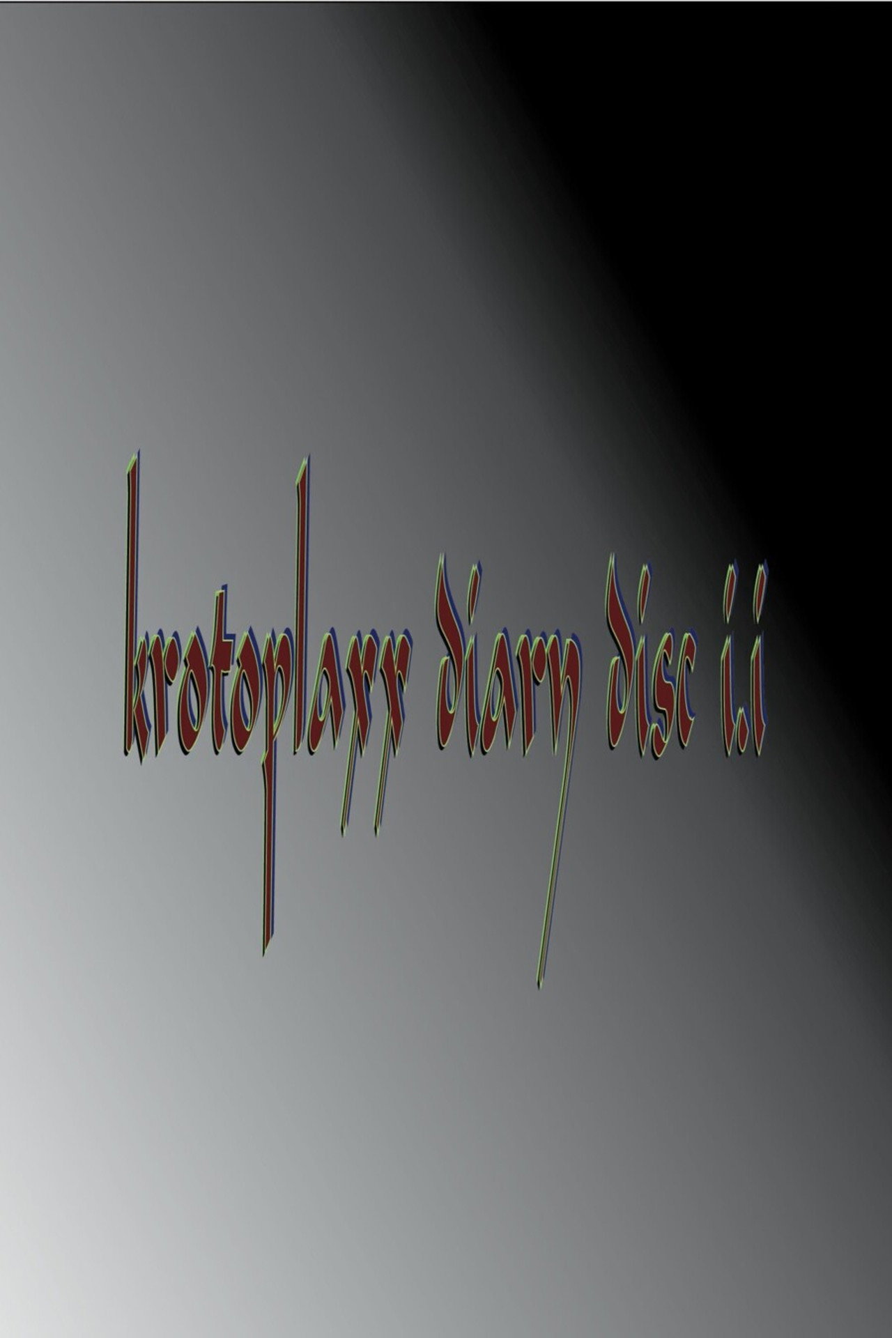 krotoplaxx diary disc 1.1
