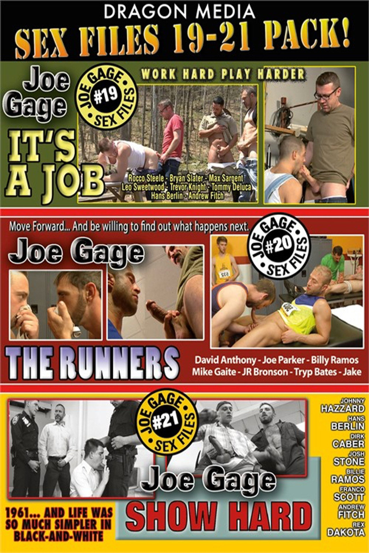 Joe Gage Sex Files Vol. 19, 20 & 21 filmaffisch