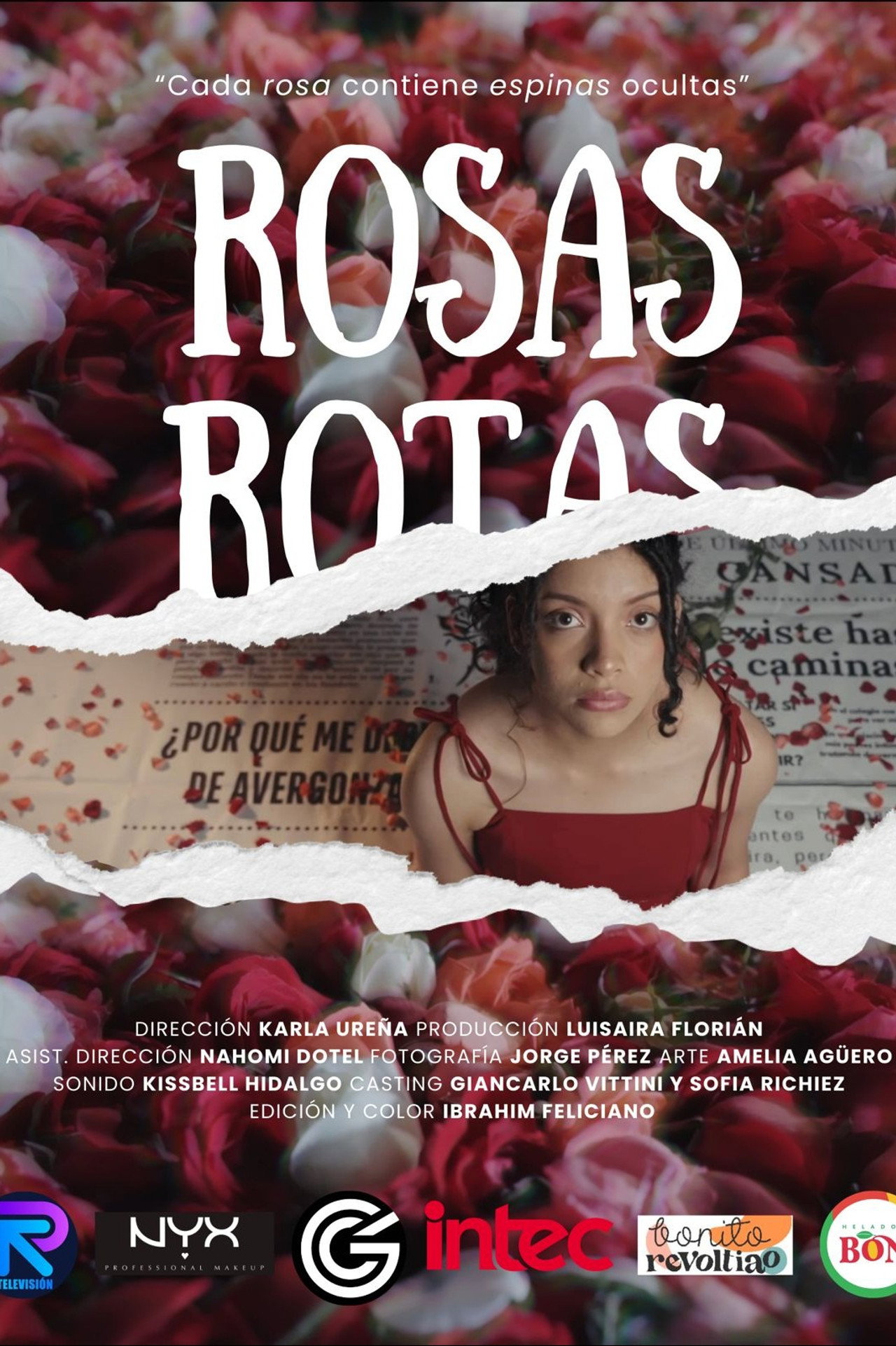 Rosas Rotas Backdrop