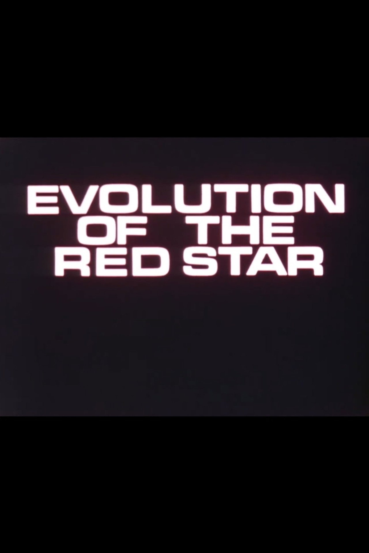 Evolution of the Red Star