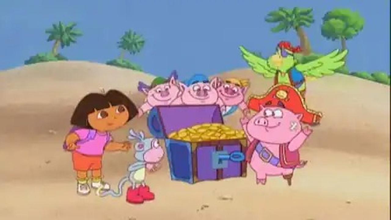 Dora the Explorer - Season 1 Episode 7 : Treasure Island