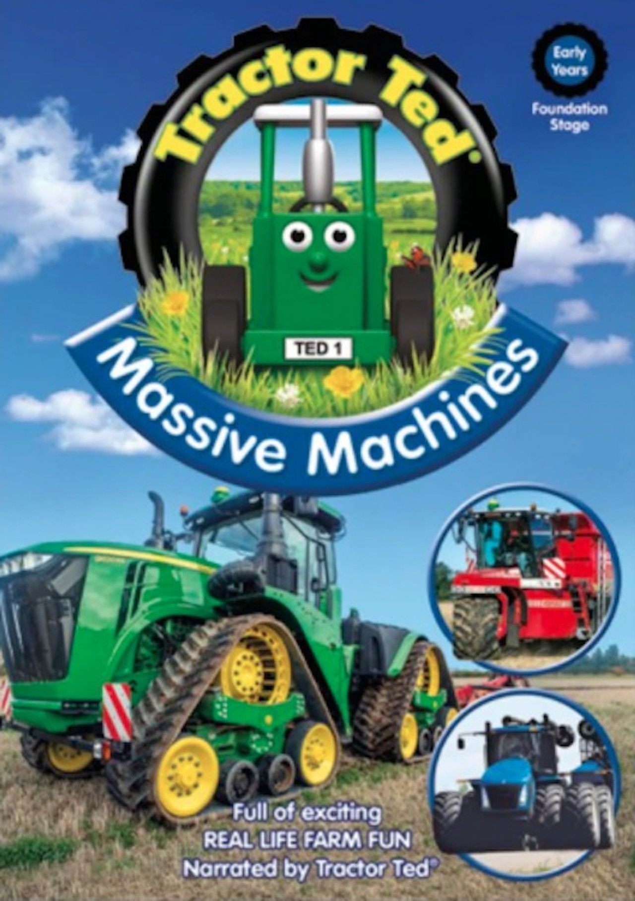 Tractor Ted Massive Machines Backdrop