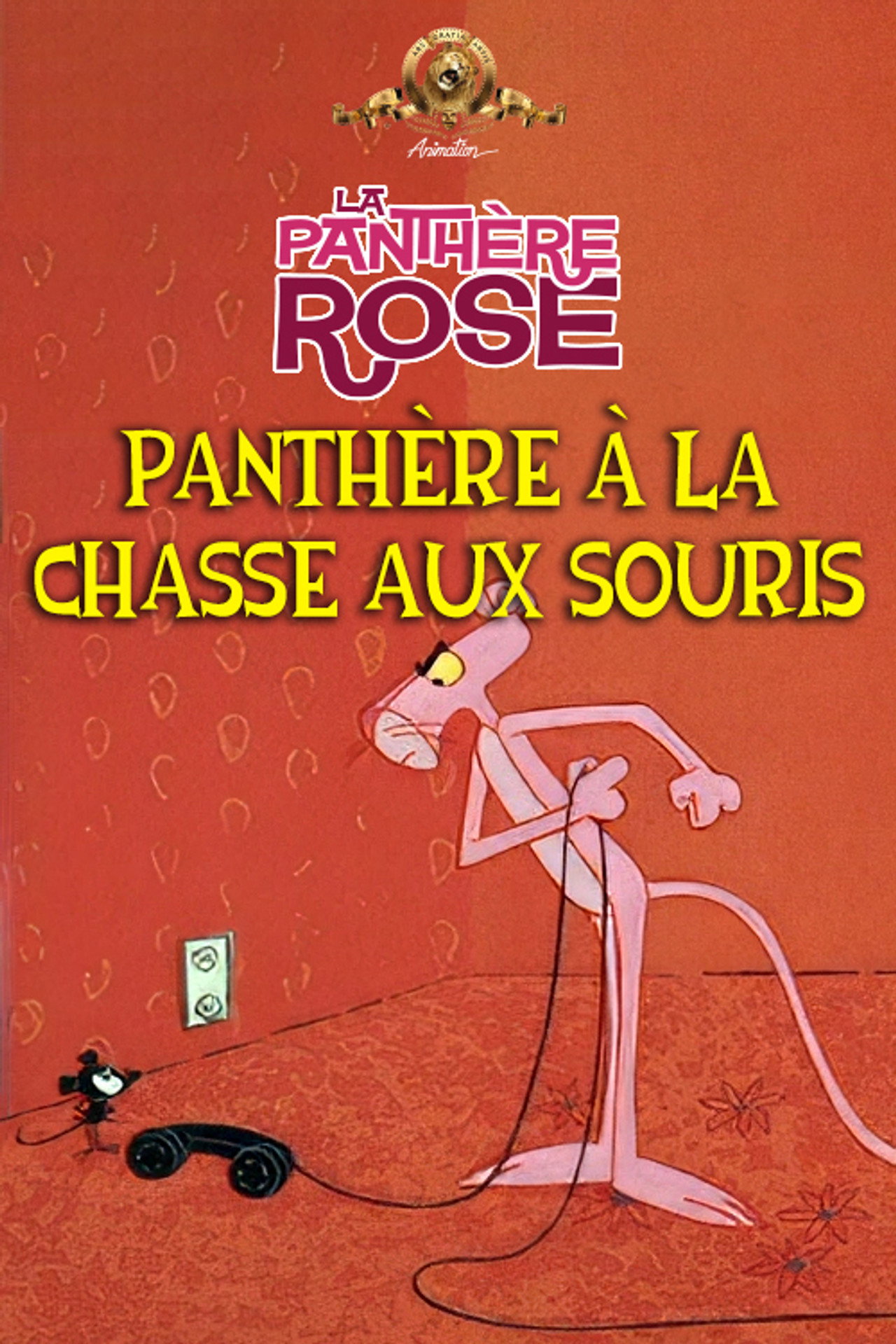 Panthère à la chasse aux souris