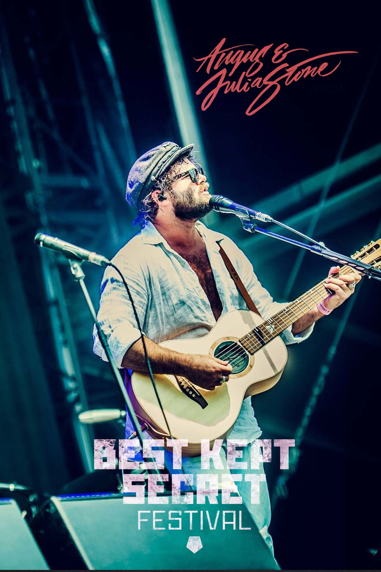 Angus & Julia Stone Live at Best Kept Secret 2018 Backdrop