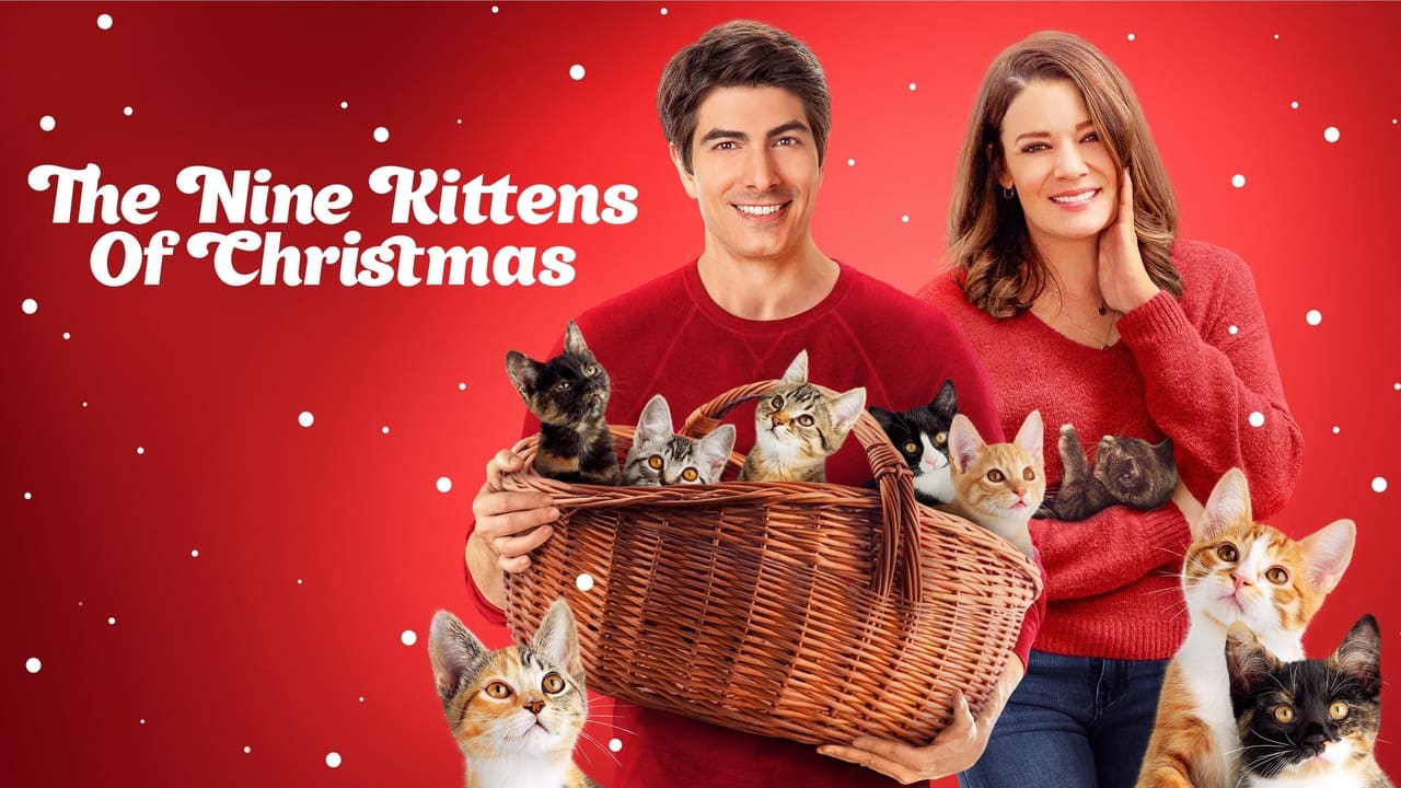 The Nine Kittens of Christmas background