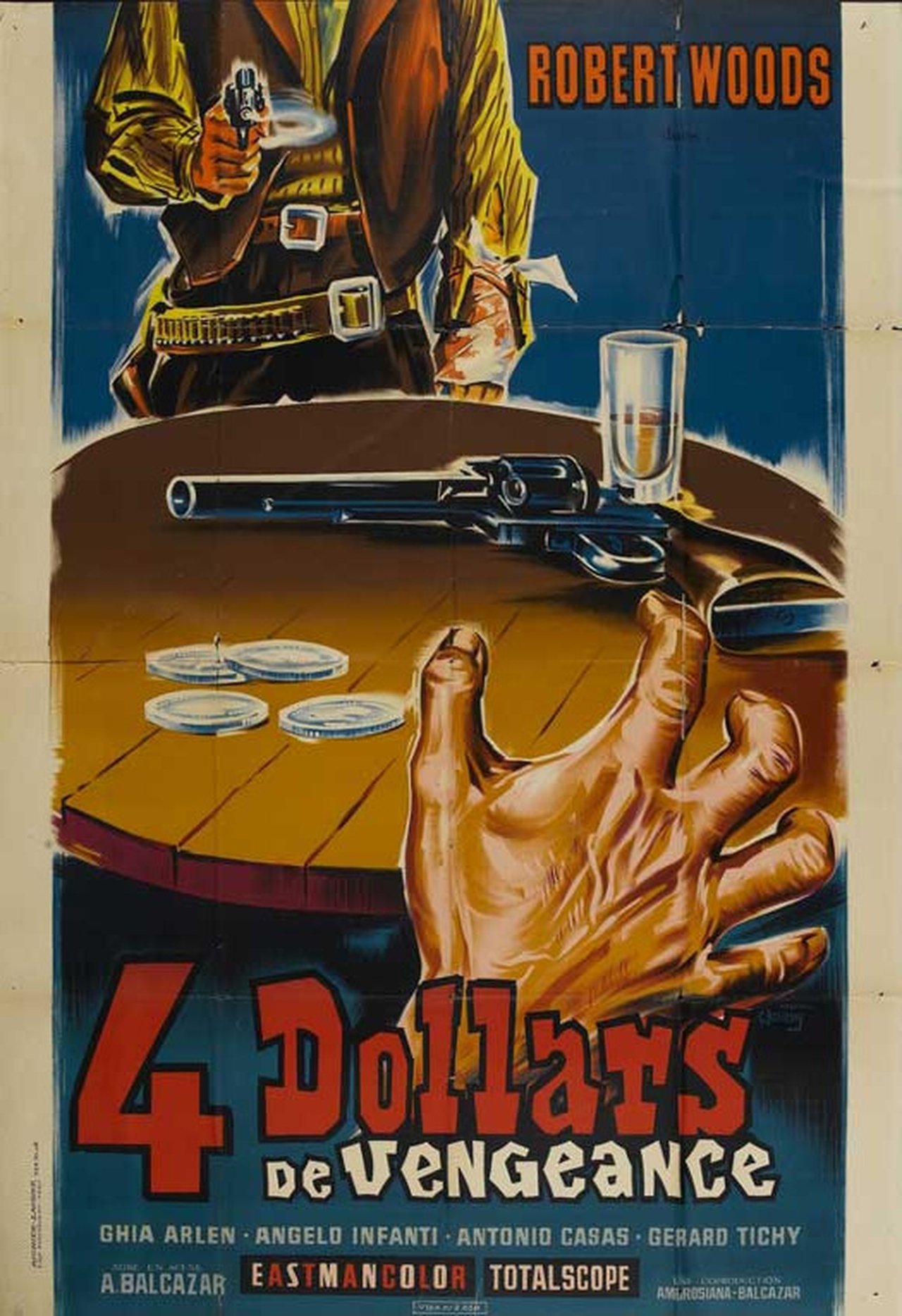 4 dollars de vengeance poster