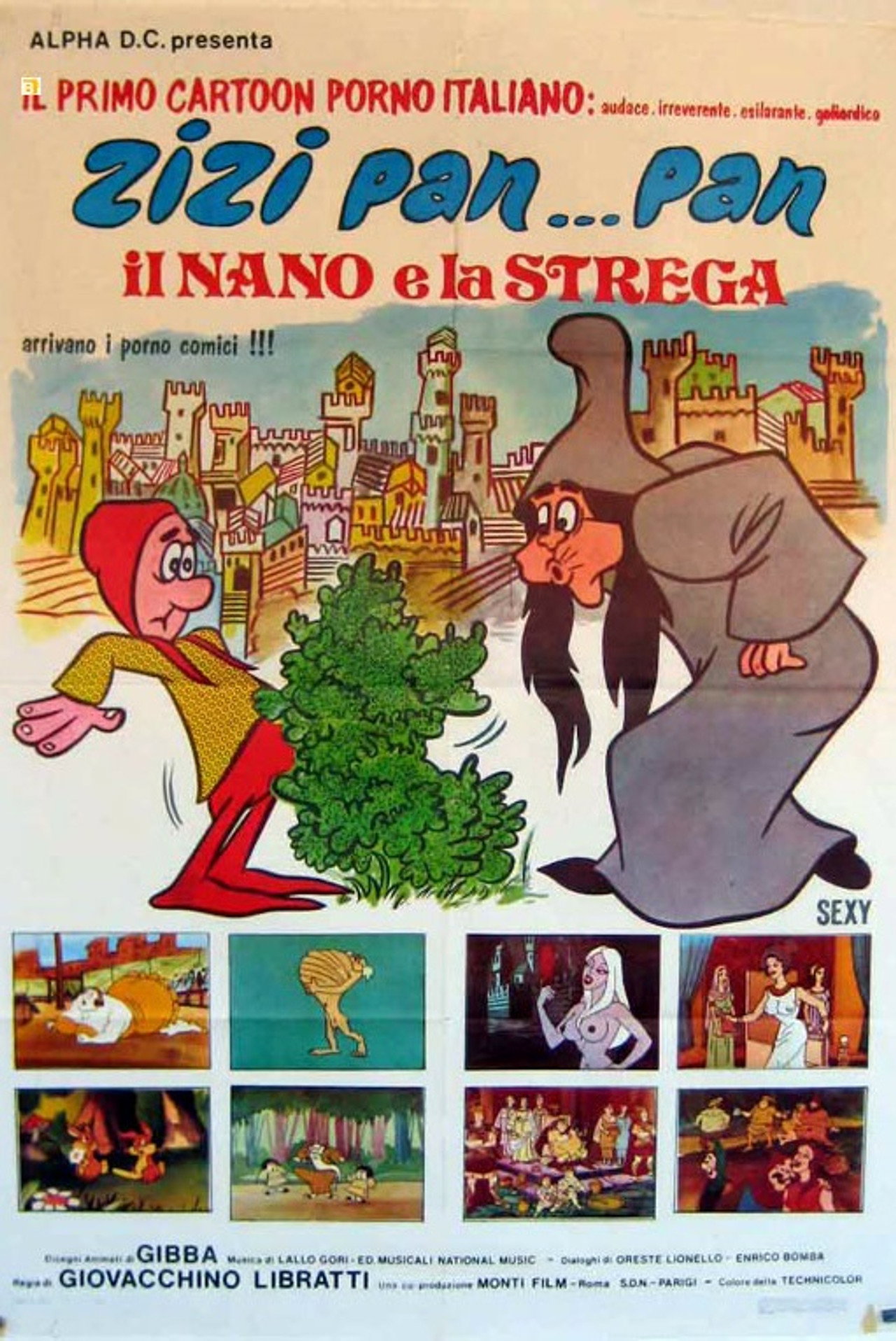 Il nano e la strega filmaffisch