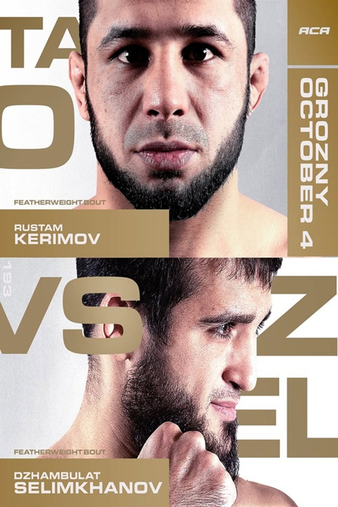 ACA 193: Kerimov vs. Selimkhanov filmaffisch