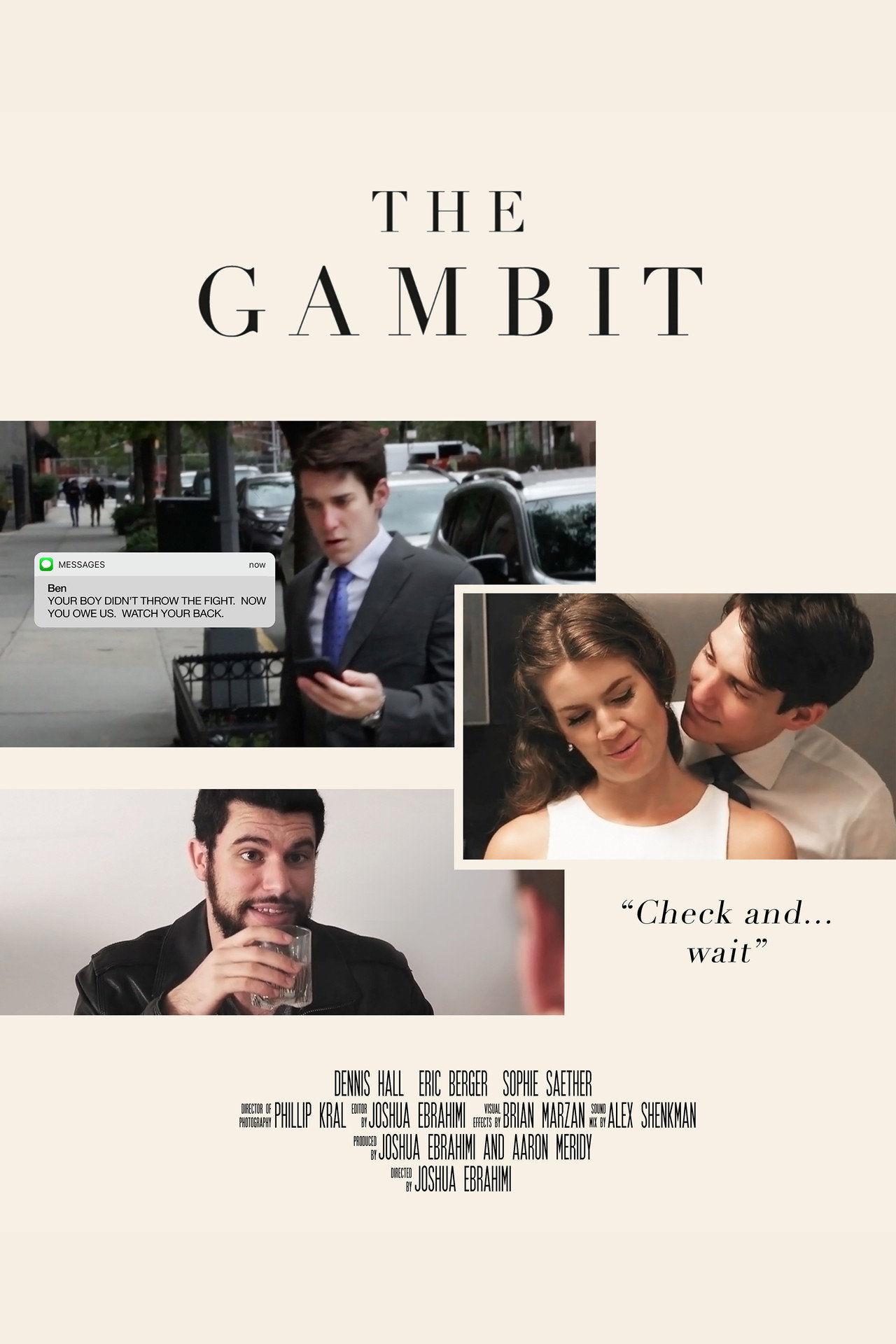 The Gambit filmaffisch