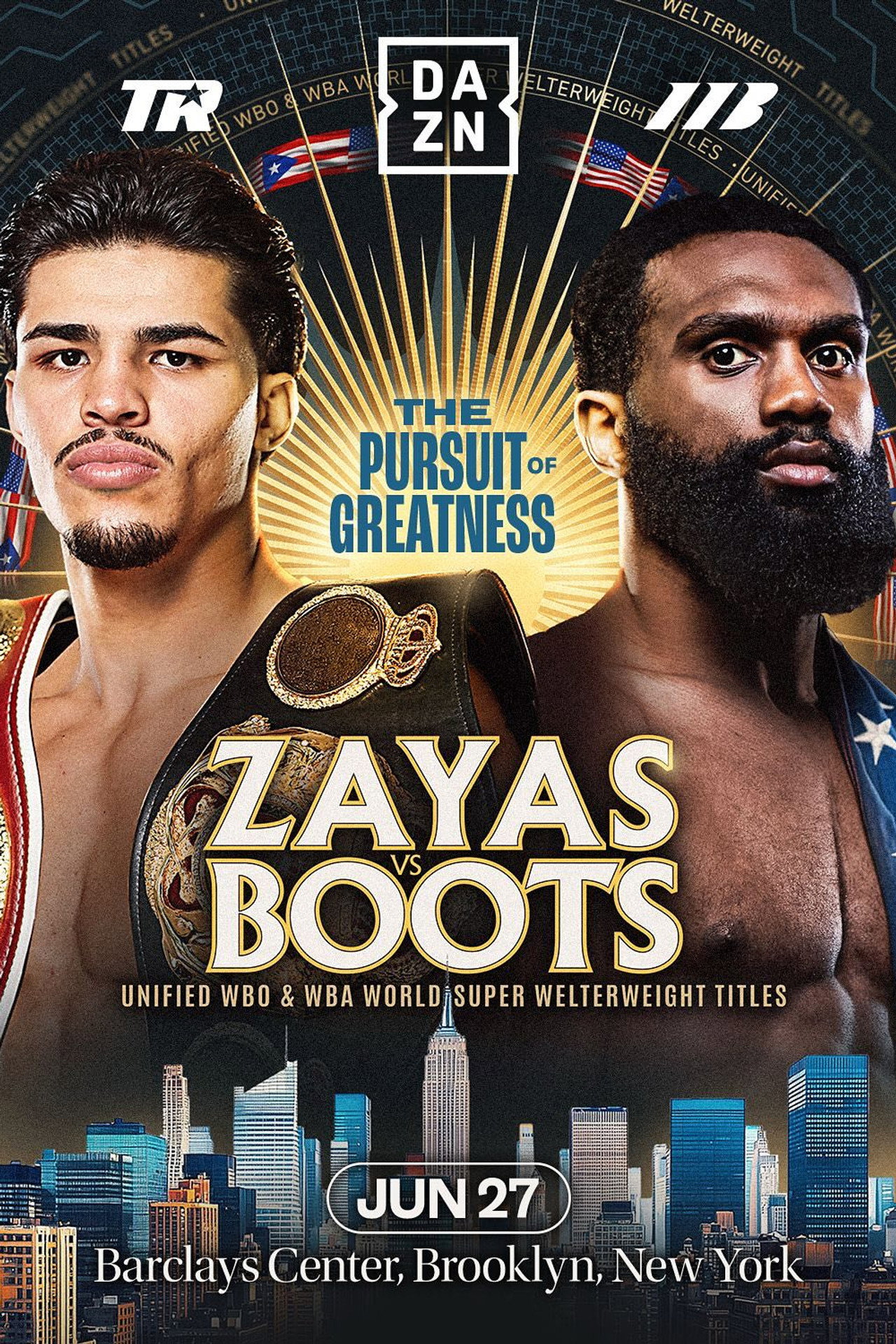 Xander Zayas vs. Jaron Ennis filmaffisch