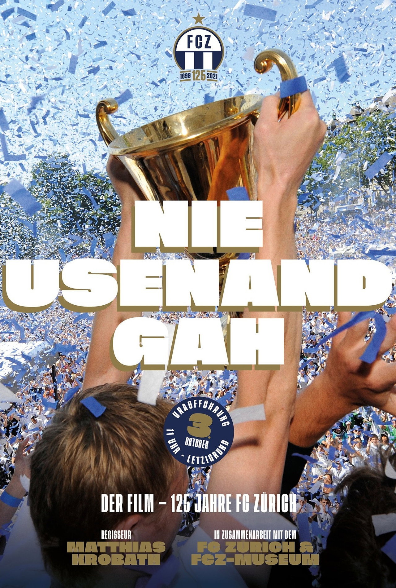 Nie usenand gah filmaffisch