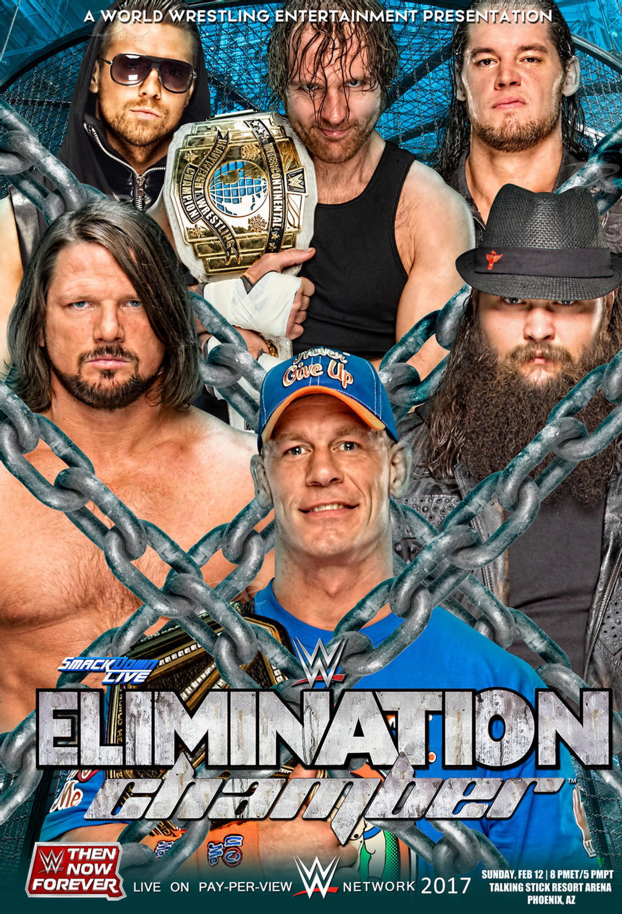 WWE Elimination Chamber 2017 still 6