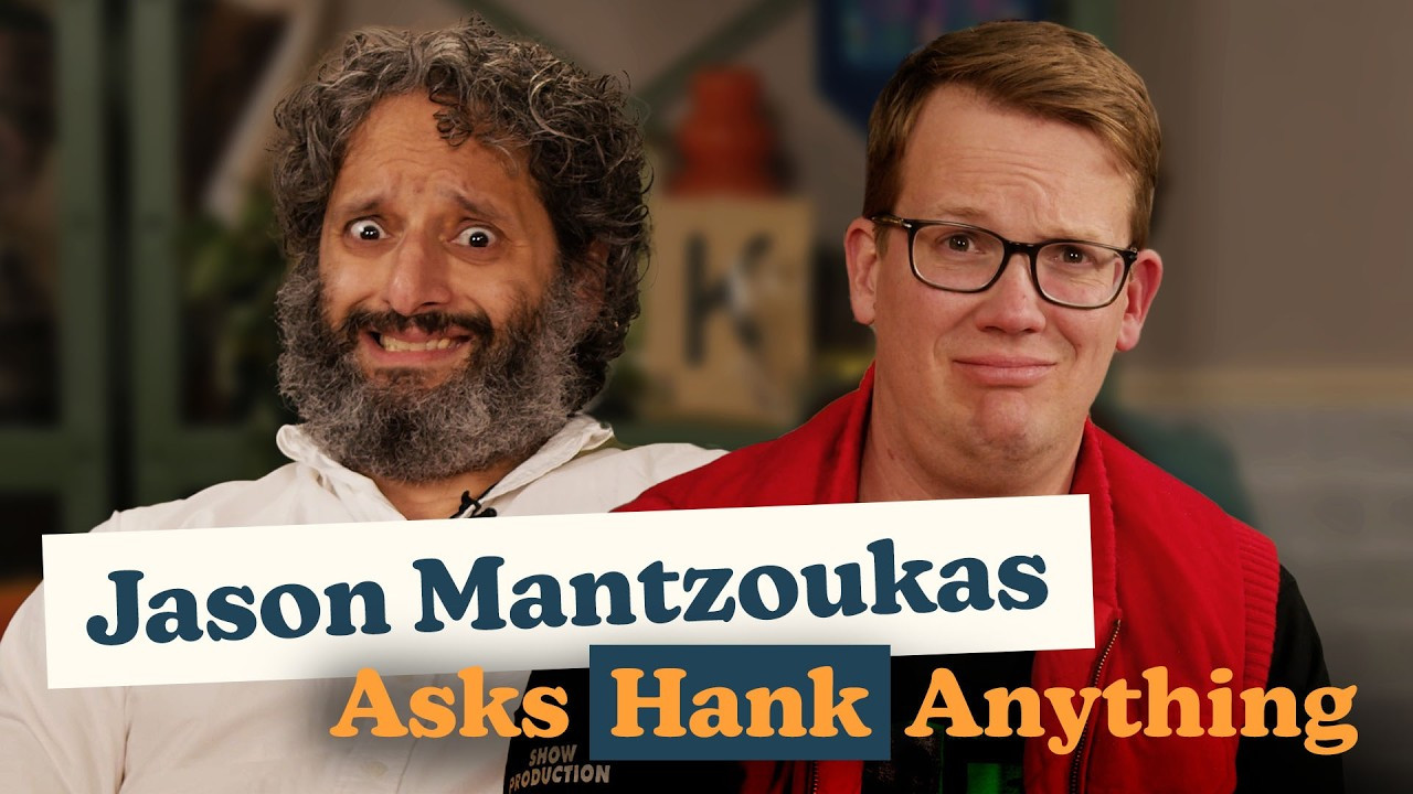Still from Should I Wipe My Dog’s Butt? | Jason Mantzoukas Asks Hank Anything