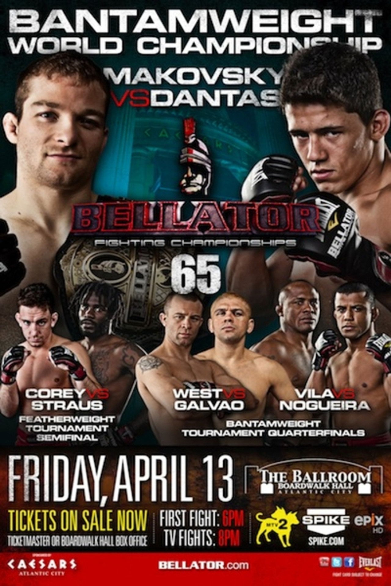 Bellator 65 Backdrop