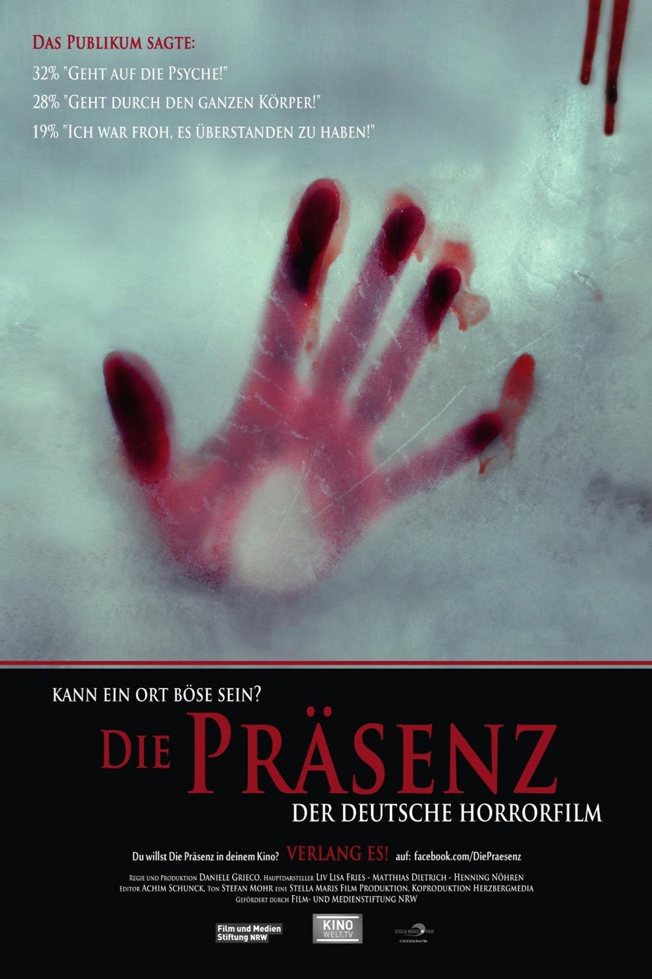 Die Präsenz filmaffisch