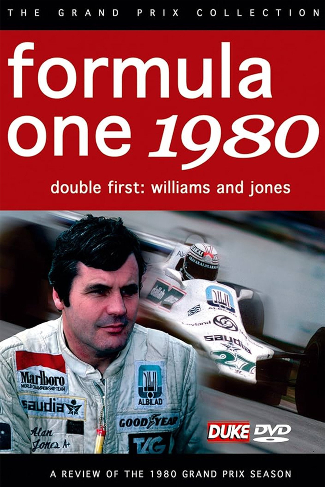 Double First - Williams & Jones: Formula One 1980 - A Review Of The 1980 Grand Prix Season filmaffisch