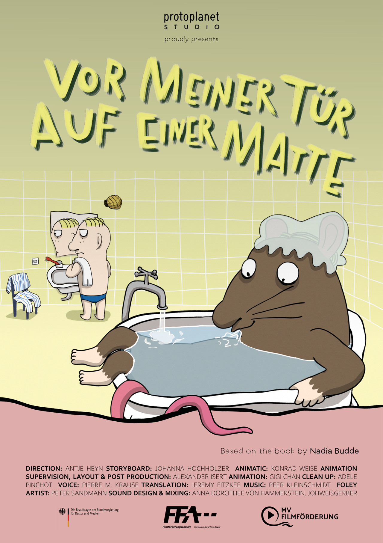 Vor meiner Tür auf einer Matte filmaffisch