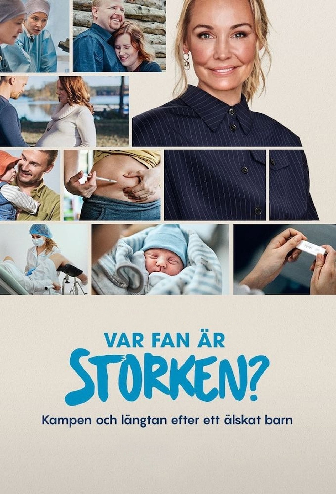 Var fan är storken? affisch