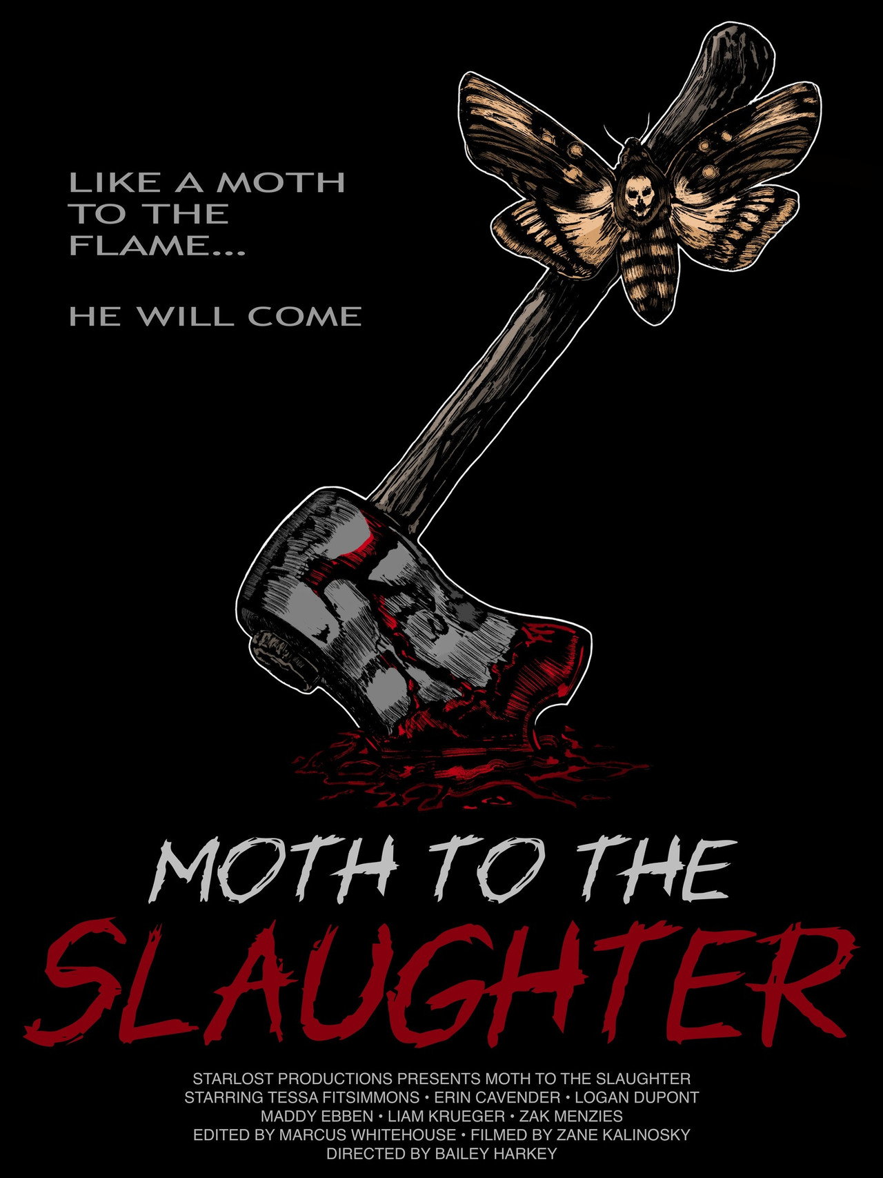 Moth to the Slaughter filmaffisch