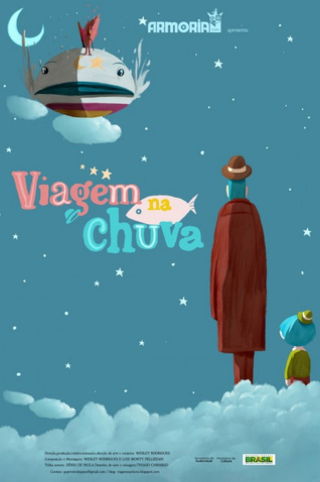 Viagem na Chuva filmaffisch