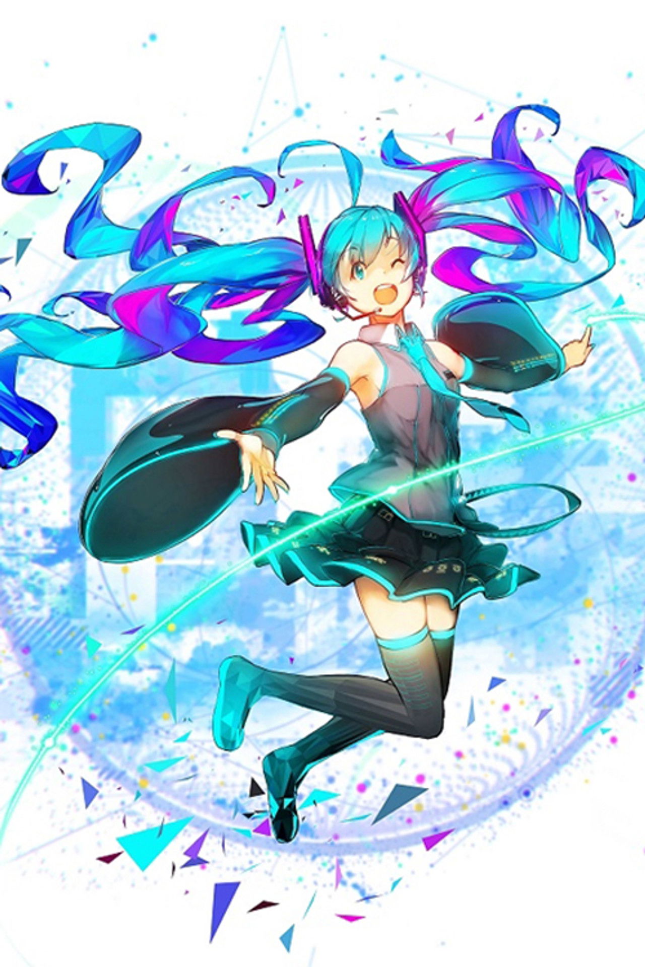 Hatsune Miku: Miku Expo 2015 New York Backdrop