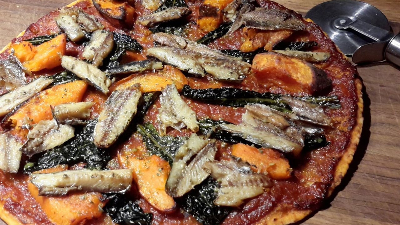 Scen från En pizza i Jordbro