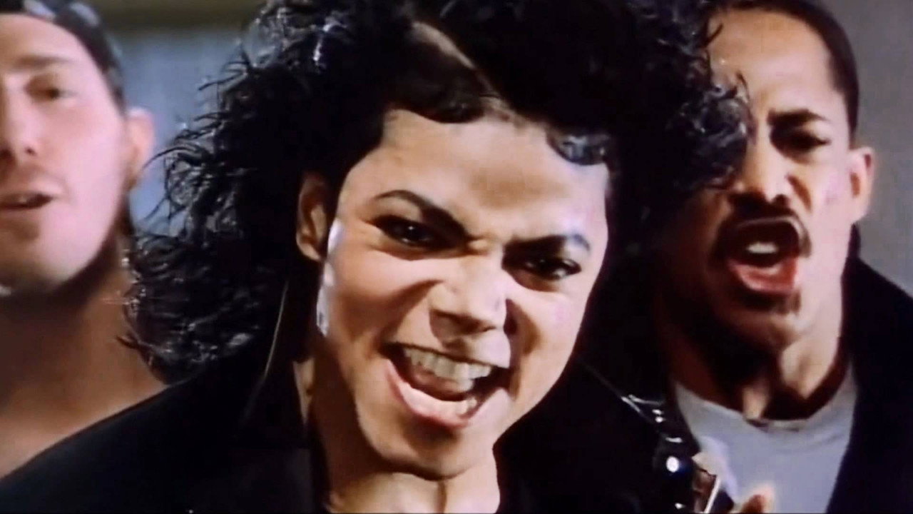 Michael Jackson - Bad backdrop