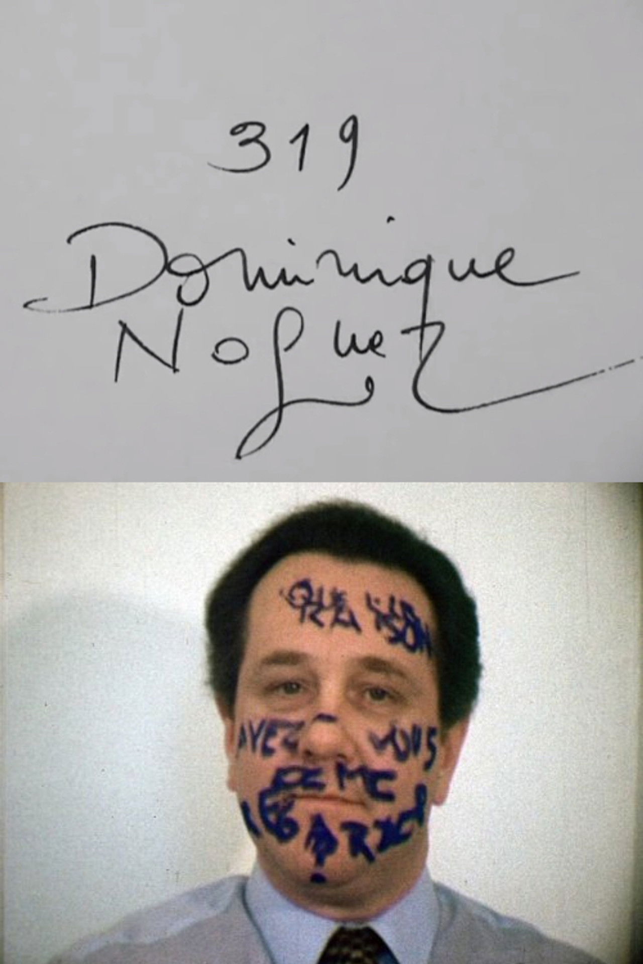 Cinématon n°319 : Dominique Noguez Backdrop