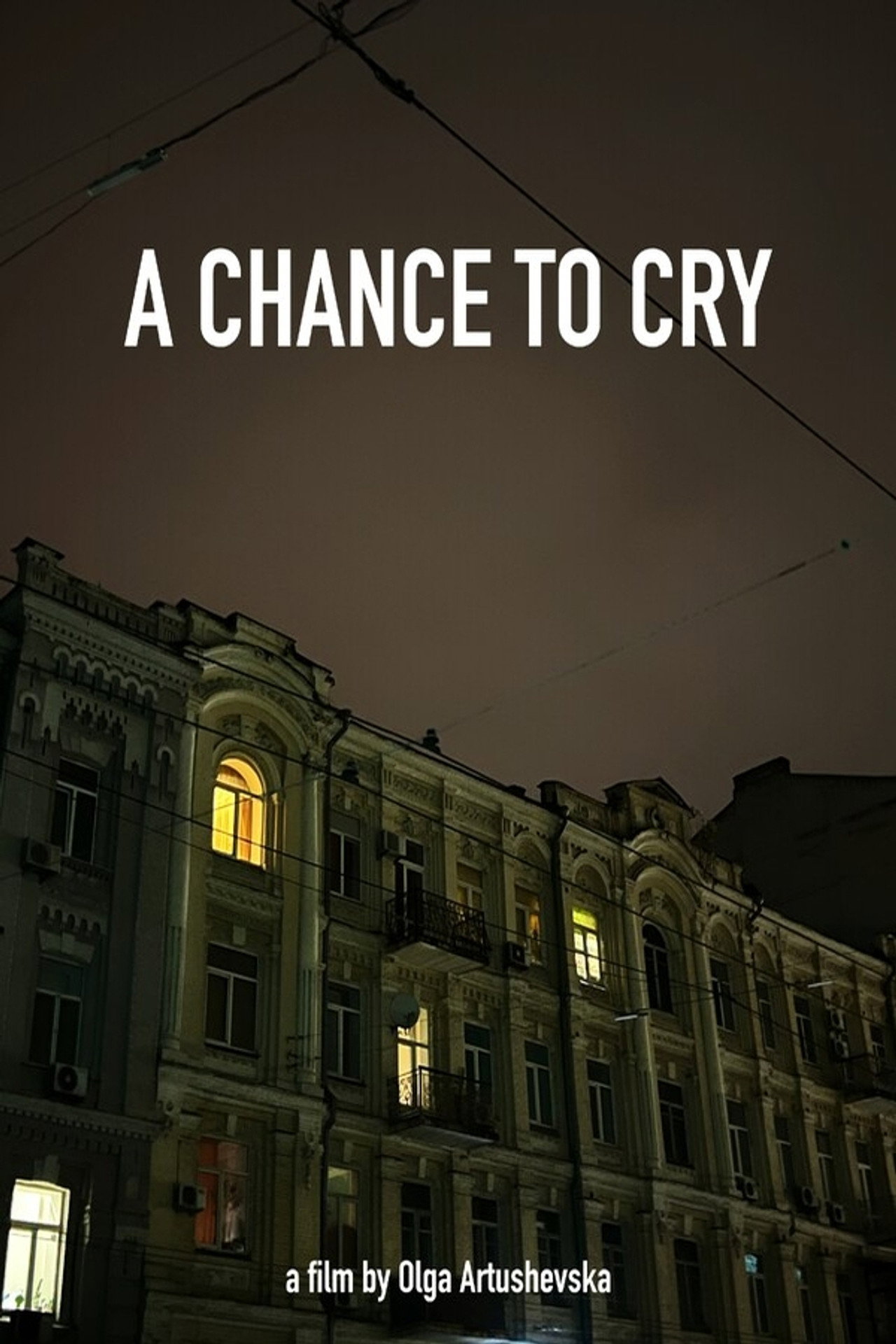 A Chance to Cry Backdrop