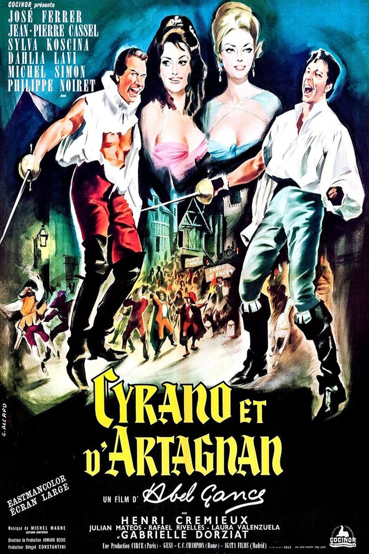 مشاهدة فيلم Cyrano and d'Artagnan مترجم بدون اعلانات - بوستر