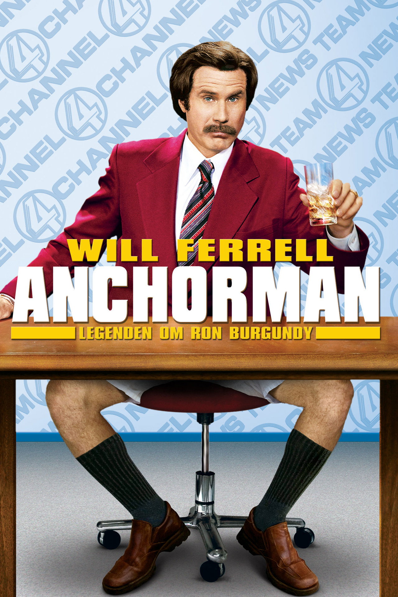 Anchorman - Legenden om Ron Burgundy filmaffisch