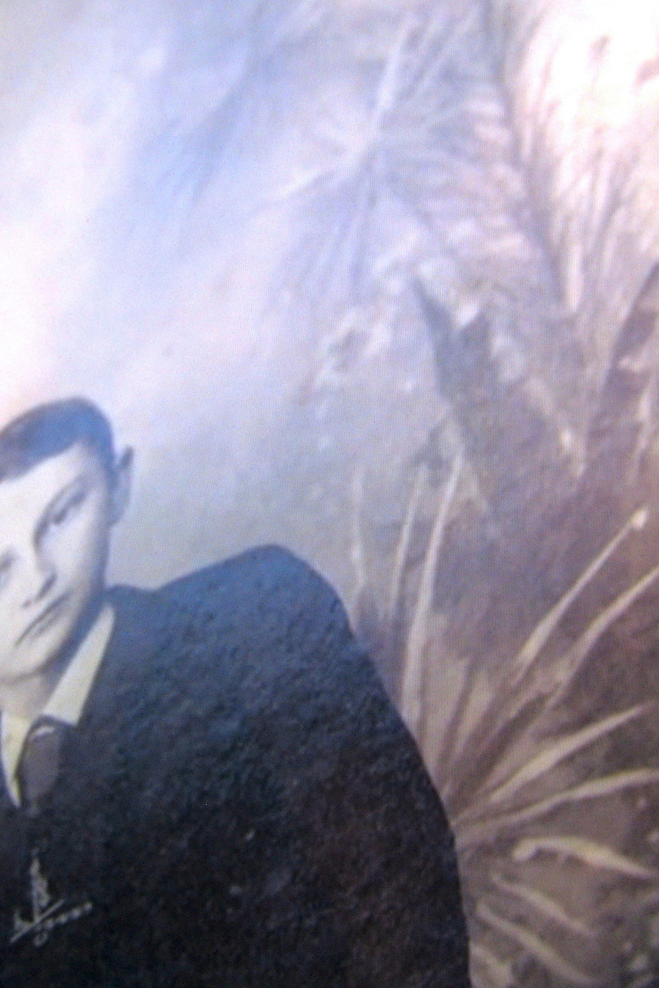 Papa Is in the Garden Backdrop