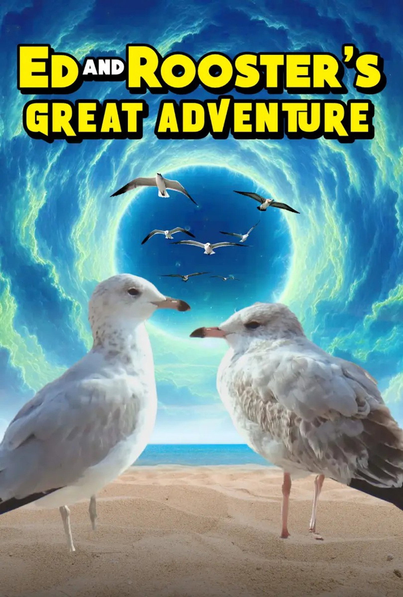 Ed and Rooster's Great Adventure Backdrop