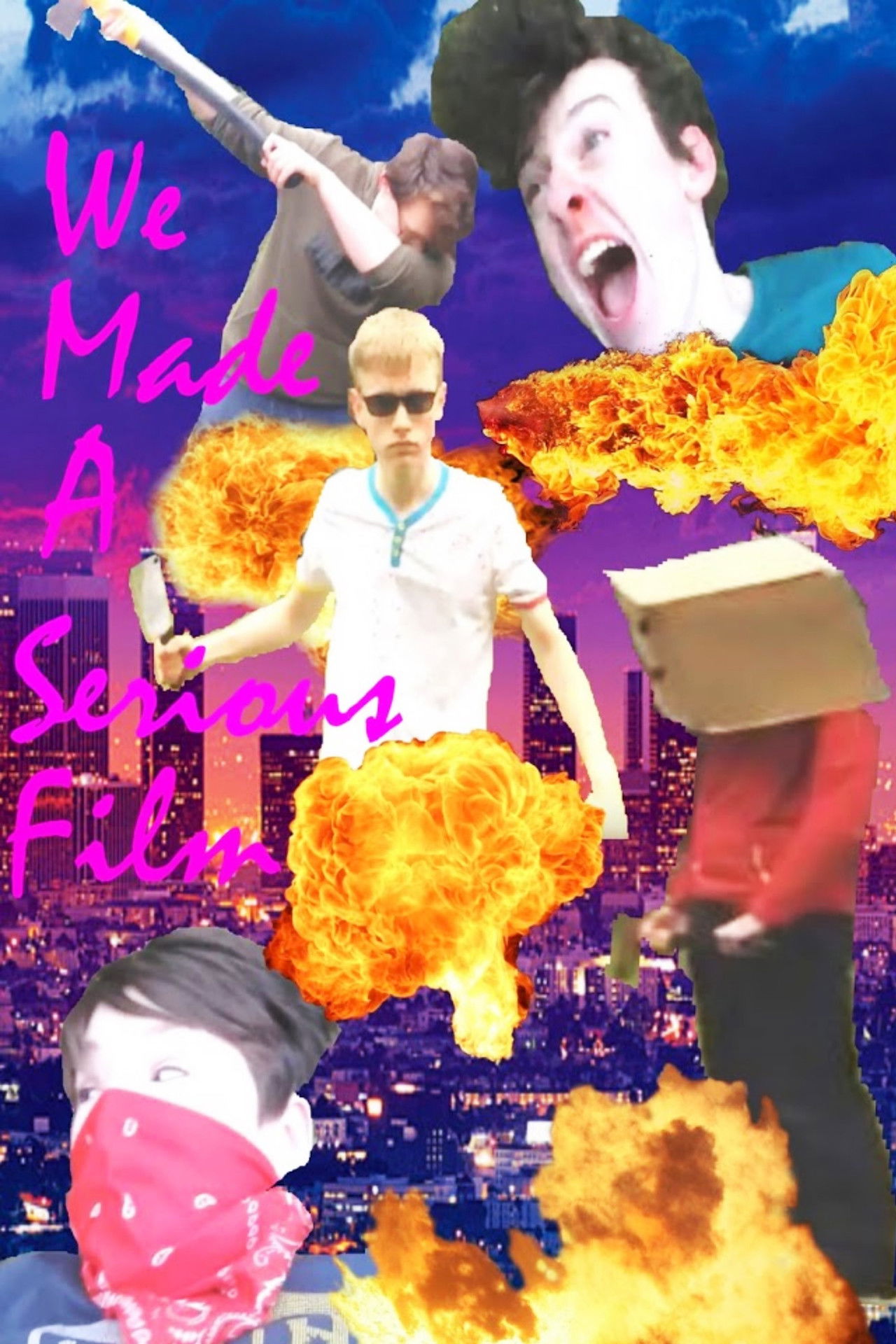 We Made a Serious Film Backdrop