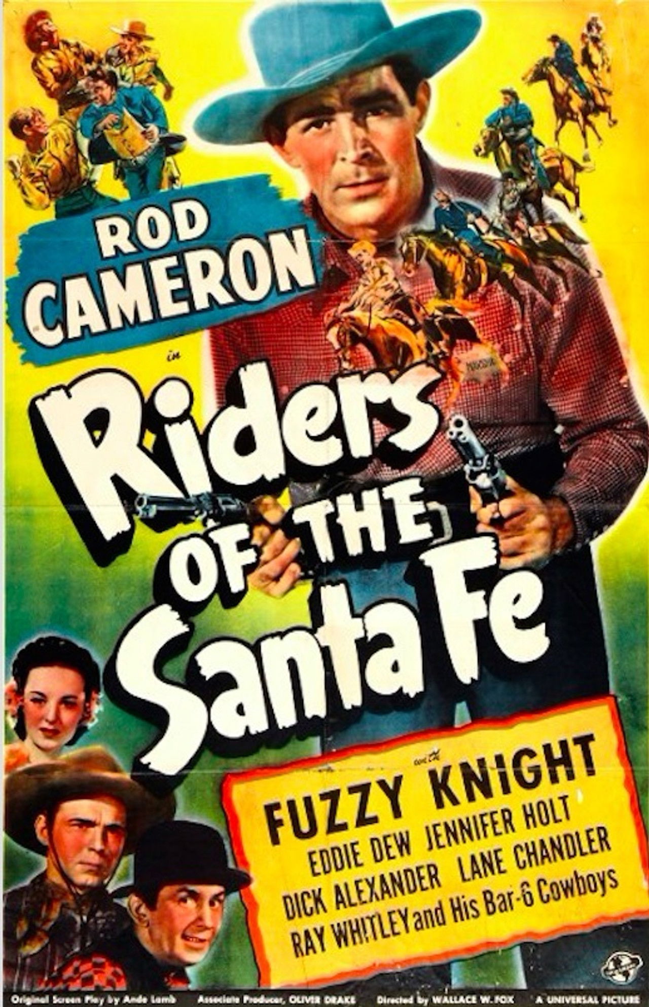 Riders of the Santa Fe Backdrop
