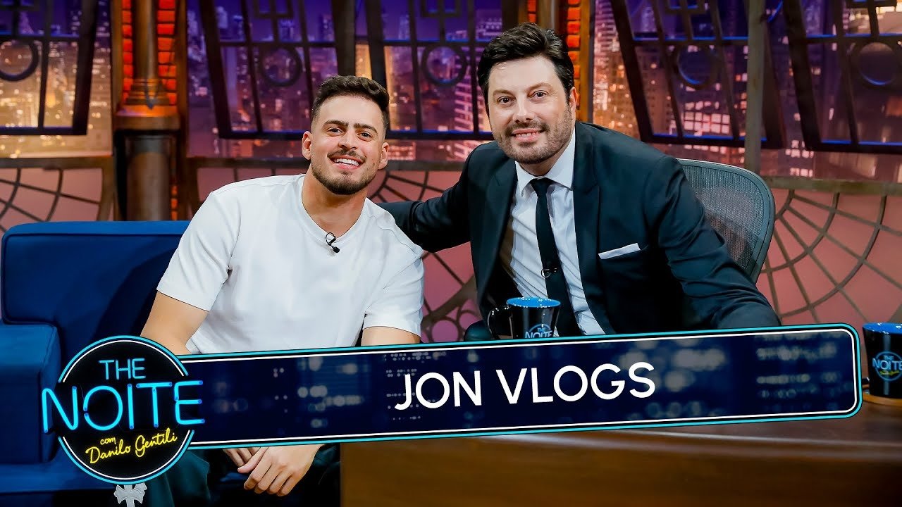 The Noite com Danilo Gentili - Season 12 Episode 155 : Jon Vlogs