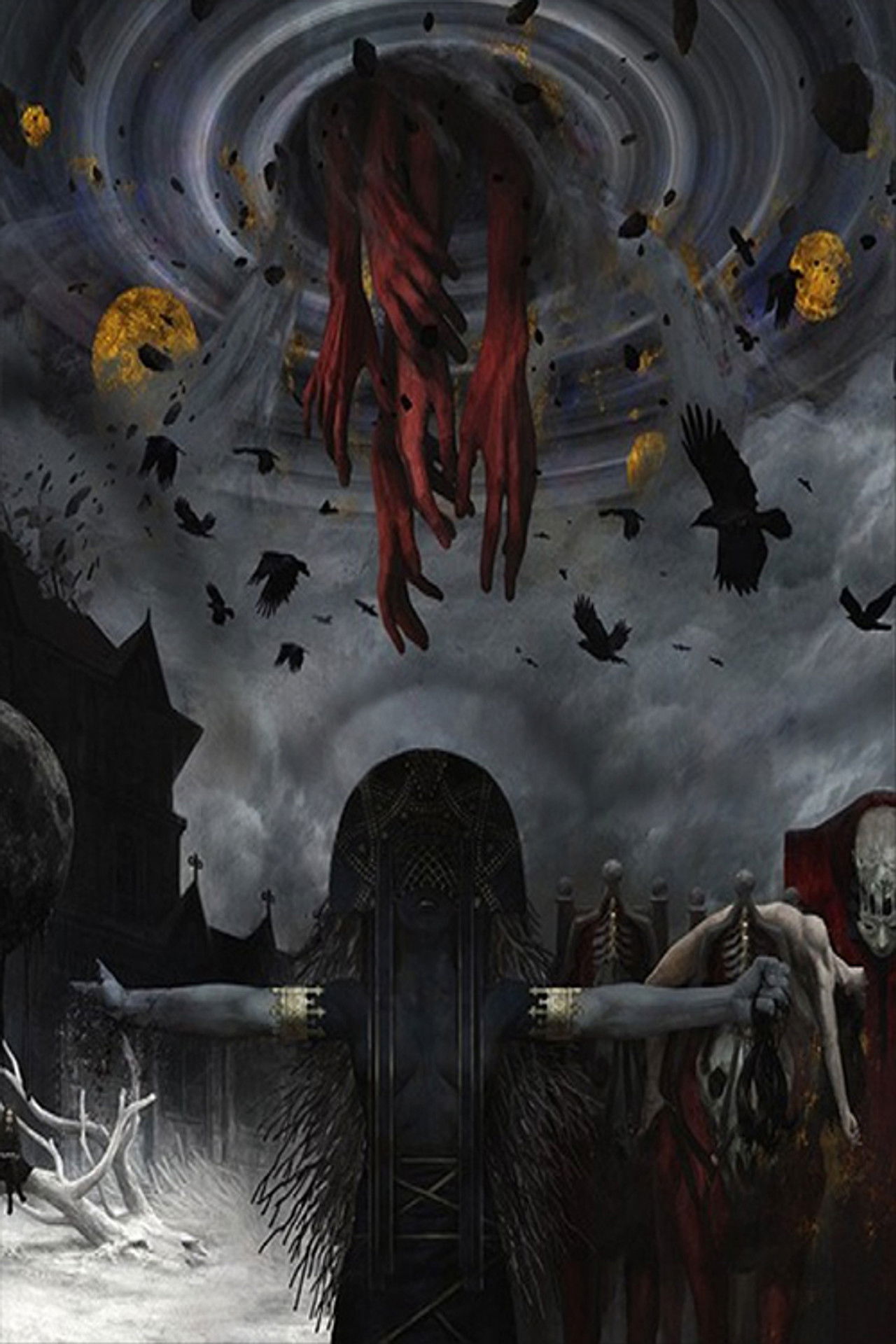 the GazettE TOUR 15-16 DOGMATIC FINAL -漆黒- LIVE AT 02.28 国立代々木競技場第一体育館 Backdrop