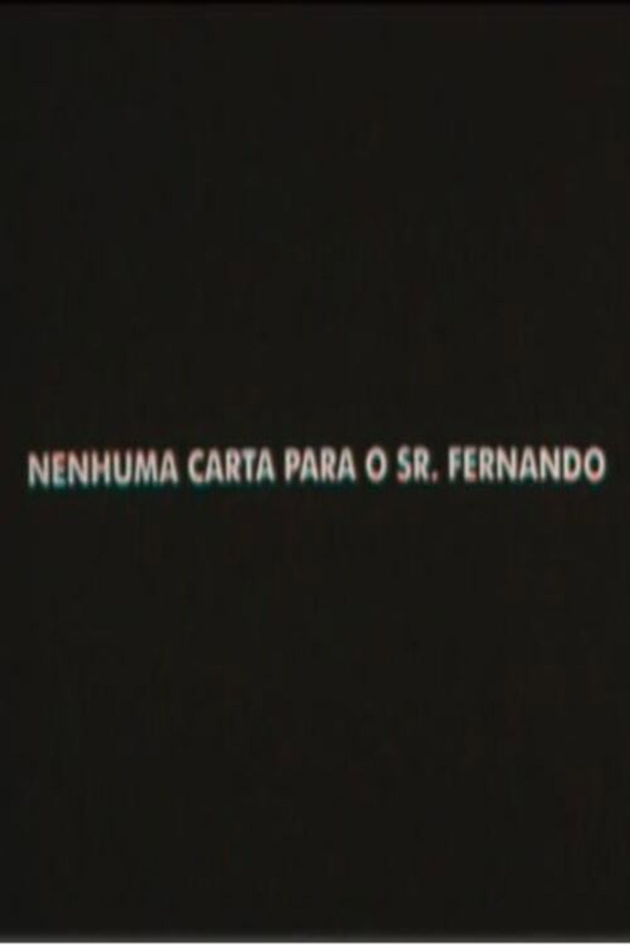 Mr. Fernando Has No Mail Backdrop