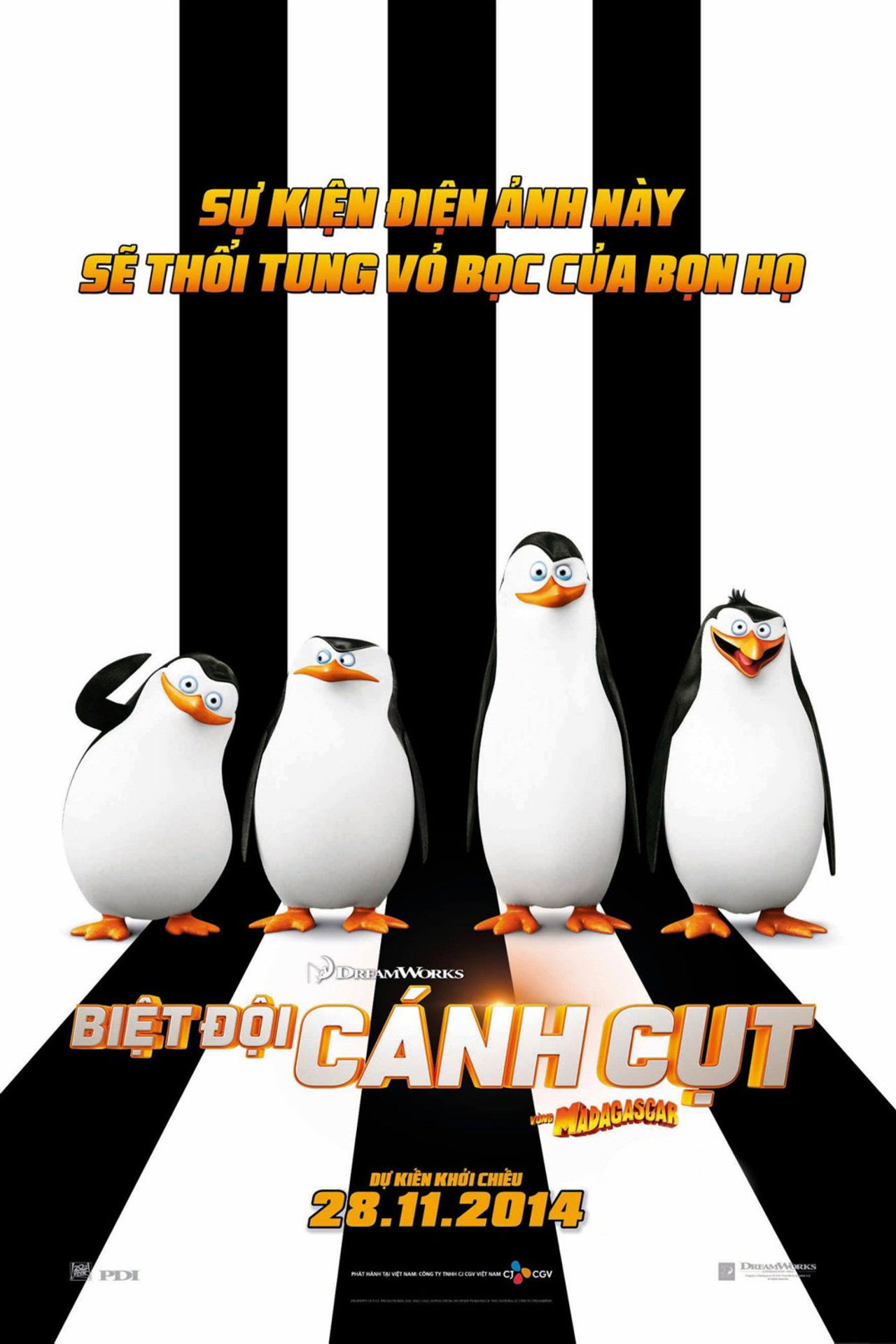 Biệt Đội Cánh Cụt Vùng Madagascar