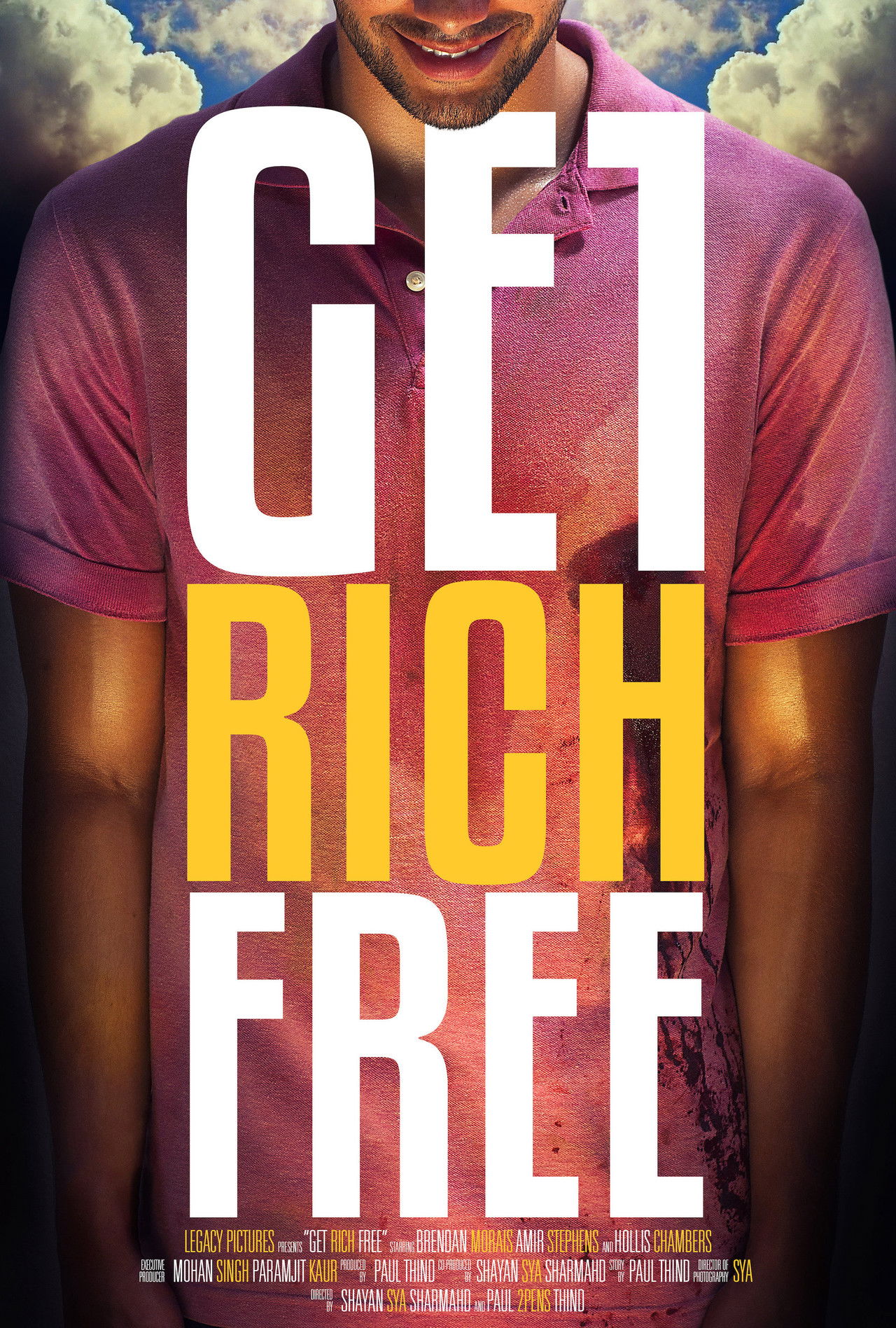 Get Rich Free Backdrop